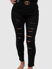 Gmce Global Trading - Women's Distressed Skinny Jeans