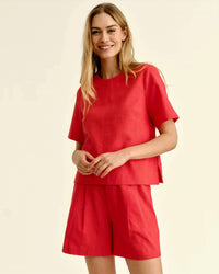 Cartolina Nantucket - Frankie Pleated Shorts