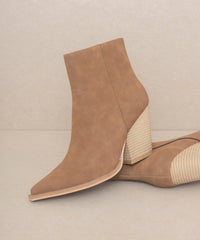 Oasis Society - Women's Archie Western Ankle Boots