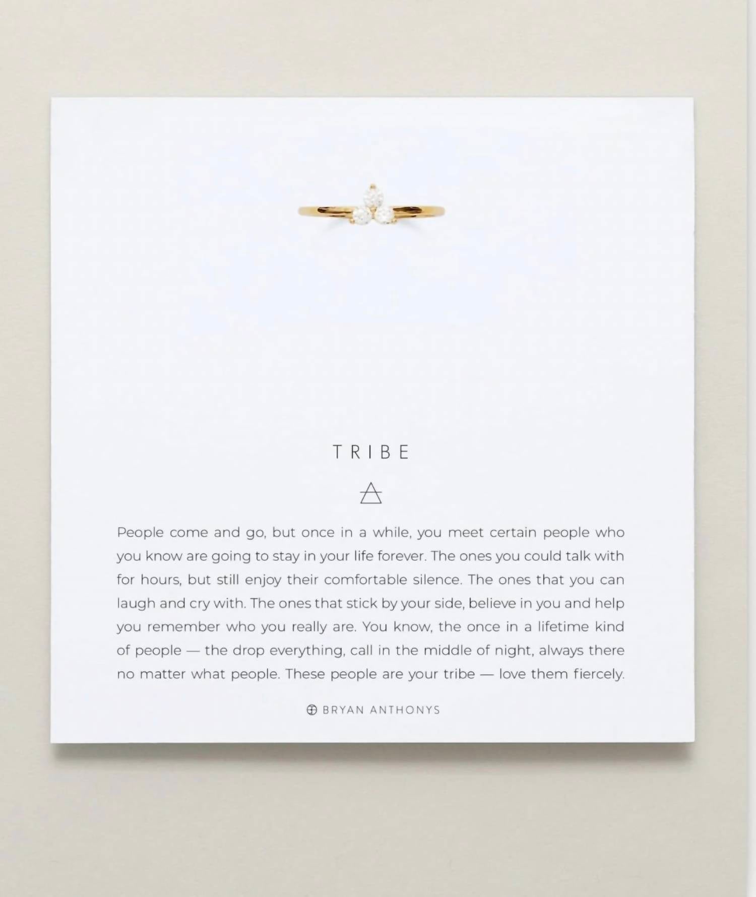 Bryan Anthonys - Tribe Friendship Dainty Ring