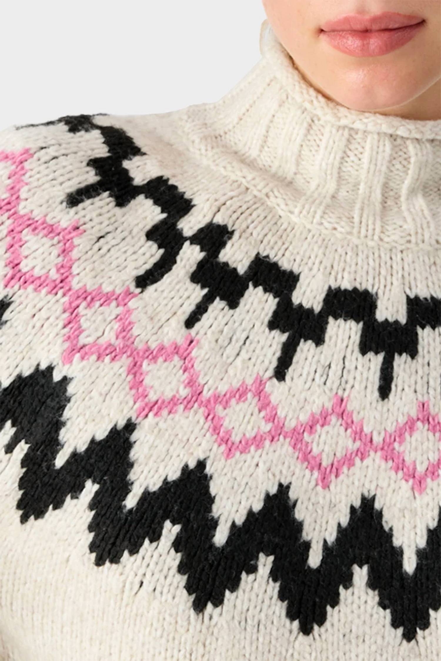 Sanctuary - Tis The Season Long Sleeve Fairisle Sweater
