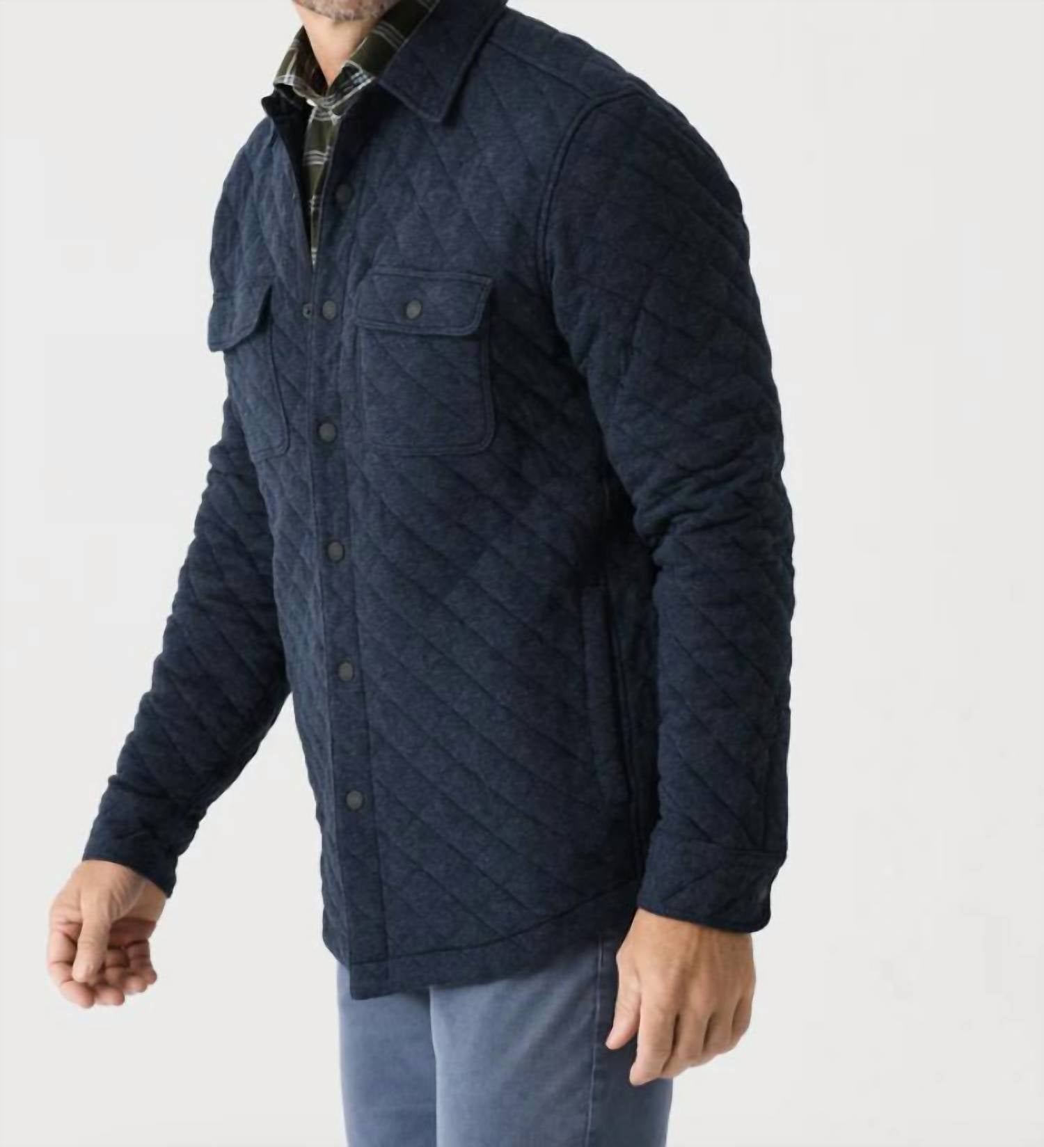 Faherty - Epic Quilted Fleece Cpo Jacket