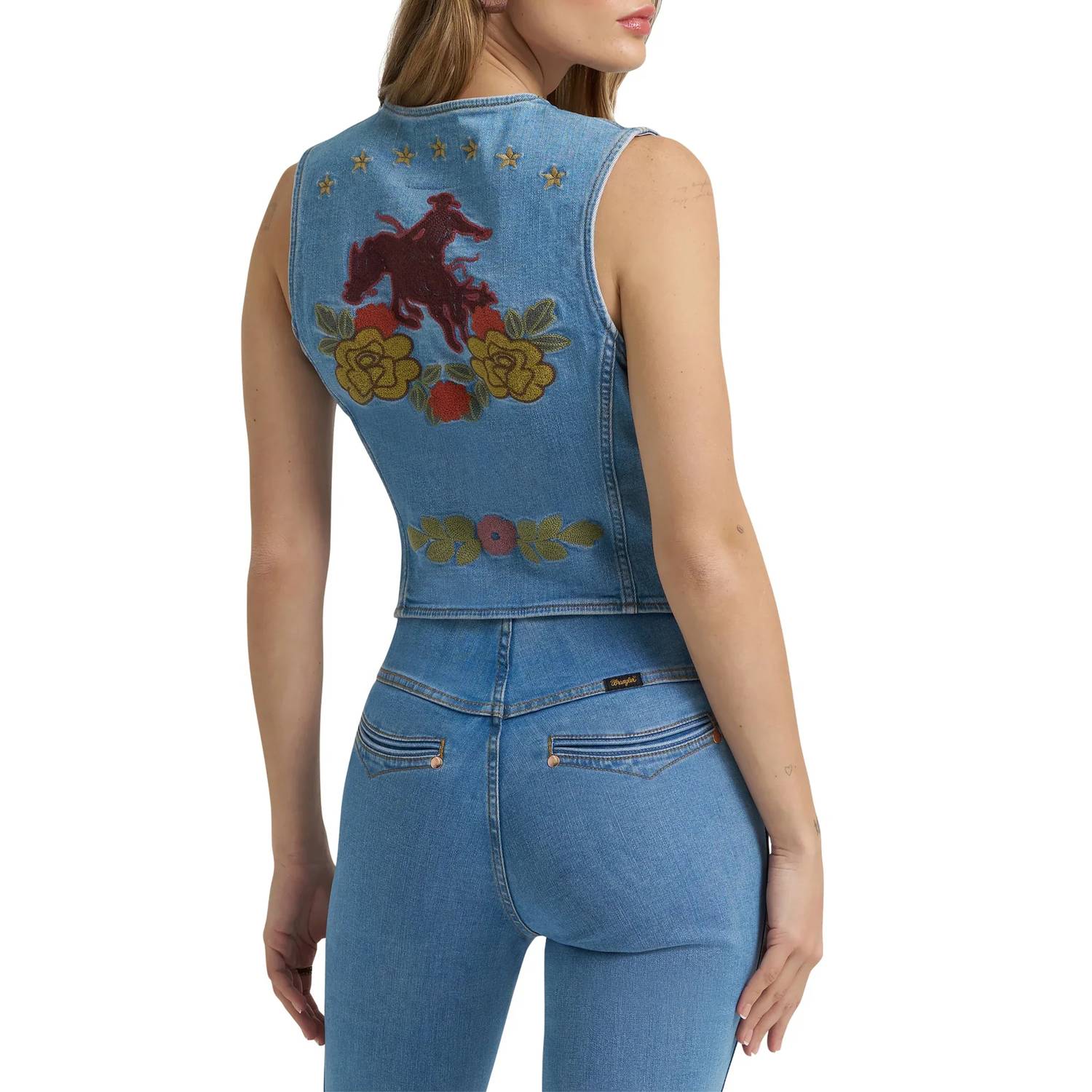 Wrangler - Lainey Wilson Denim Vest