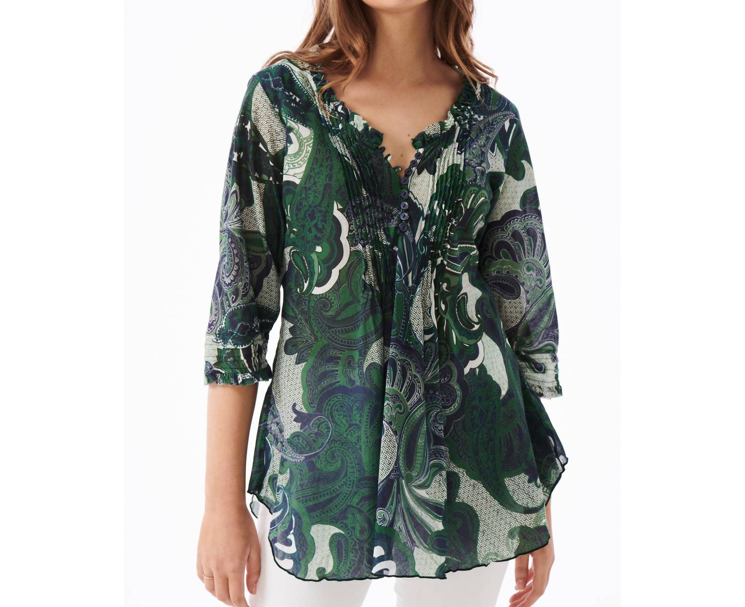 Oneseason - San Miguel Cotton Poppy Top