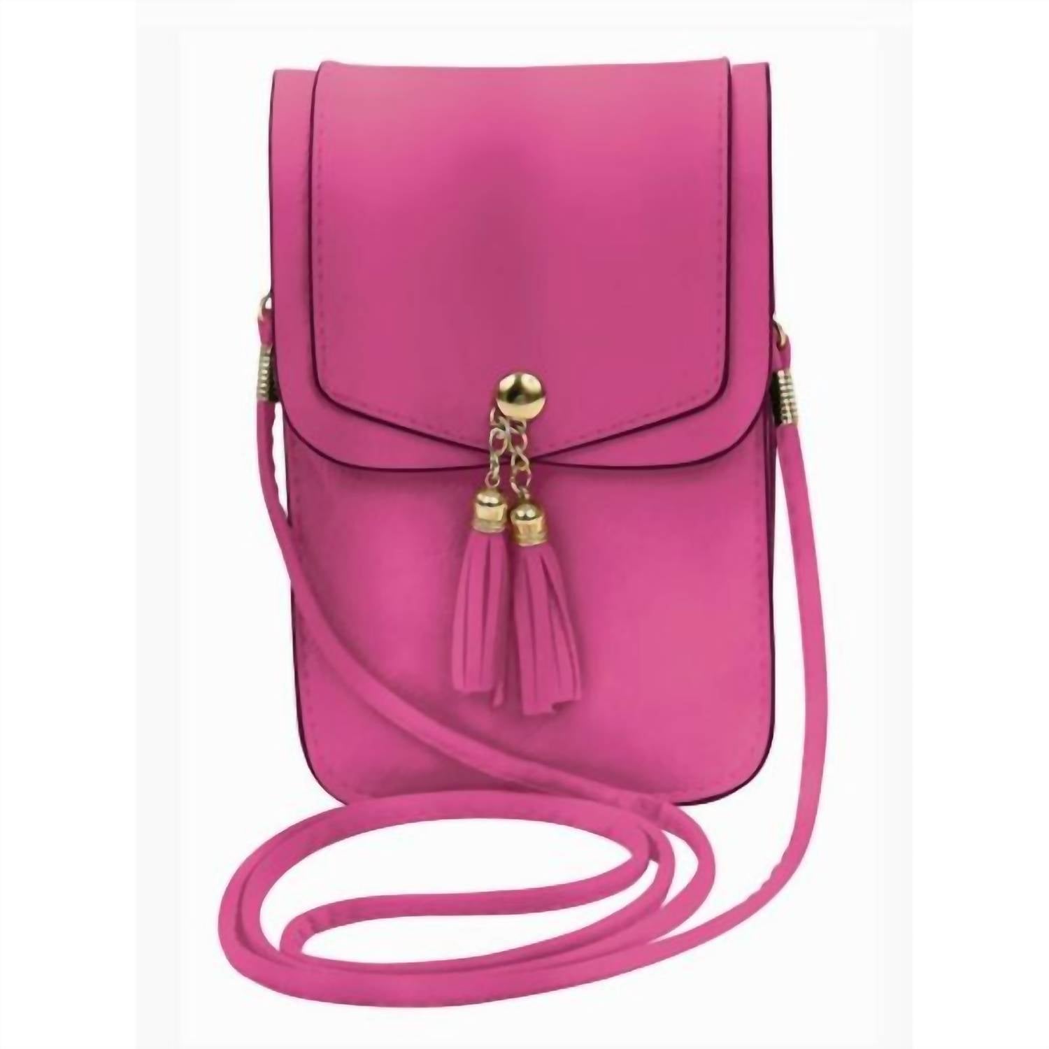 Kaleidoscope Accessories - Touch Screen Tassel Crossbody Phone Bag