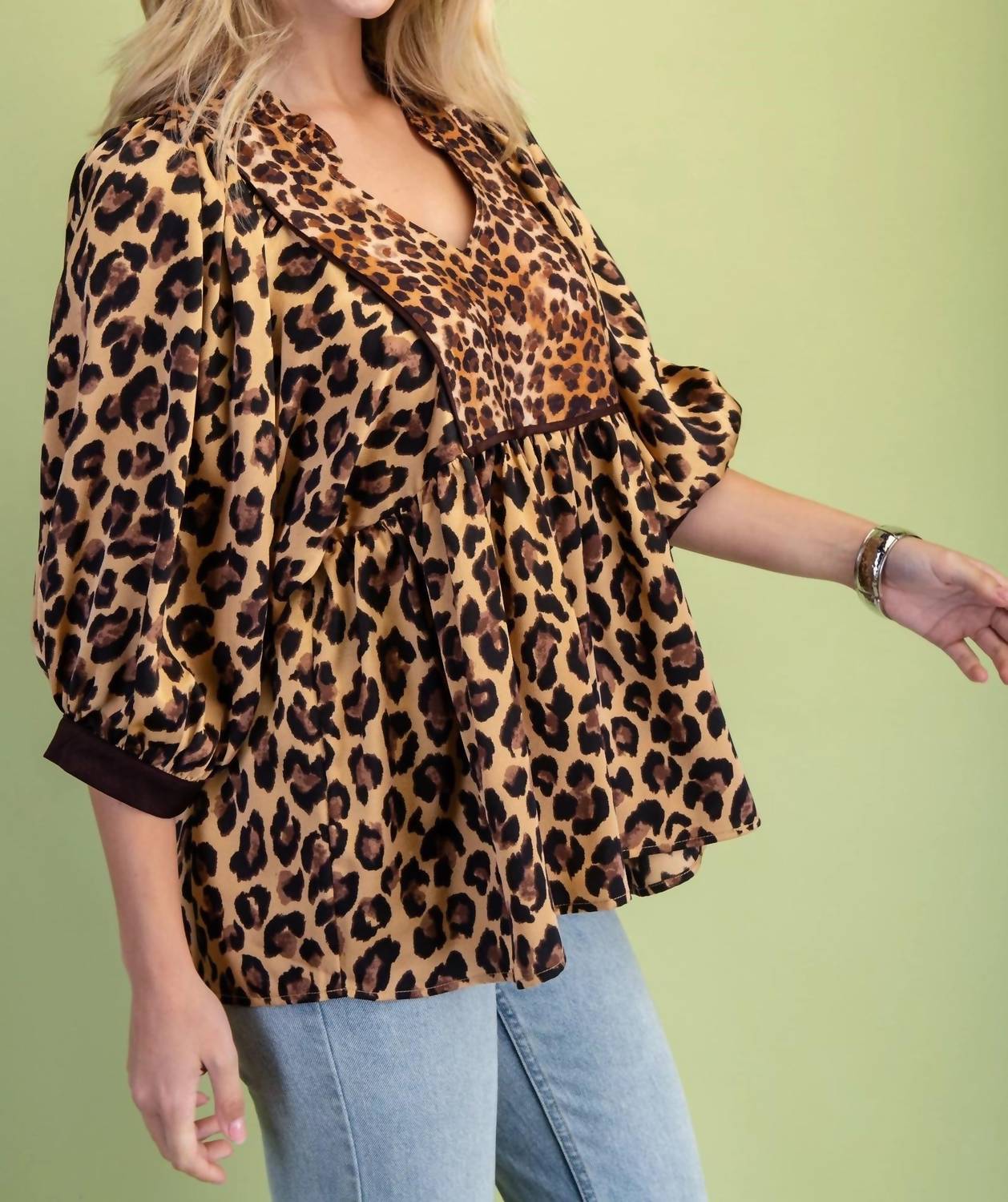 Gigio - Wild at Heart Babydoll Top