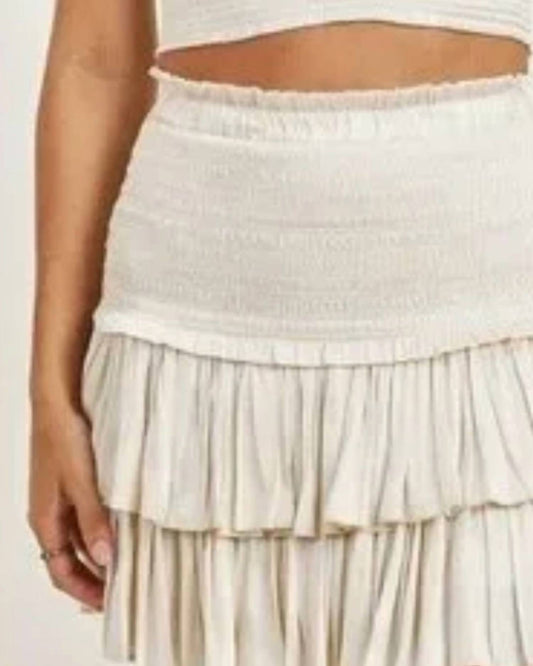 Reset By Jane - Tiered Ruffle Skort