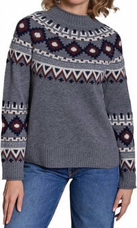 Alashan Cashmere - Vail Fair Ilse Mock Neck Sweater