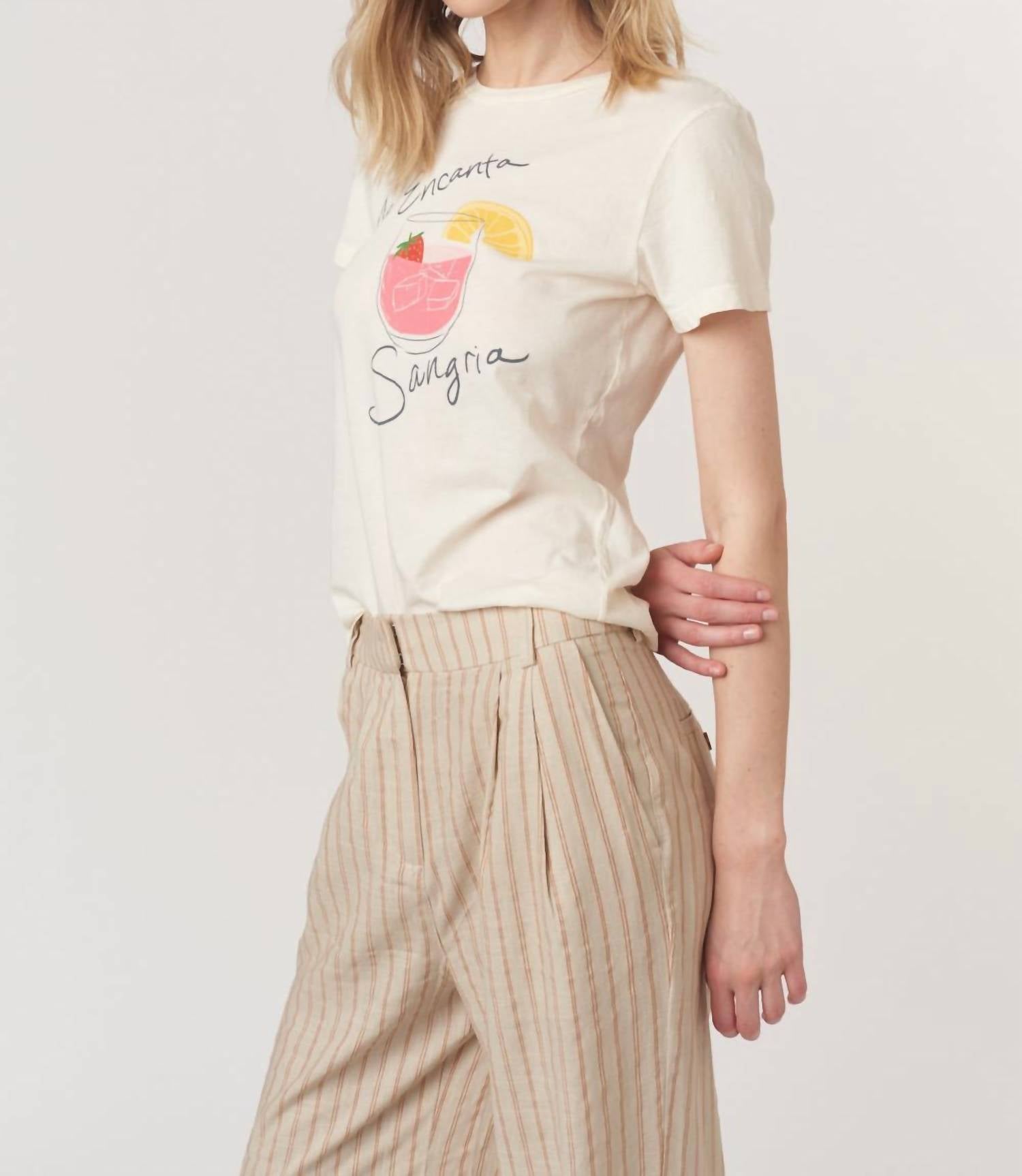 Project Social T - Sangria Short Sleeve Top