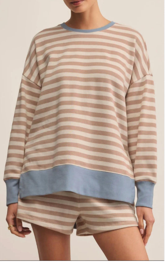 Z Supply - Lowkey Stripe Lounge Short