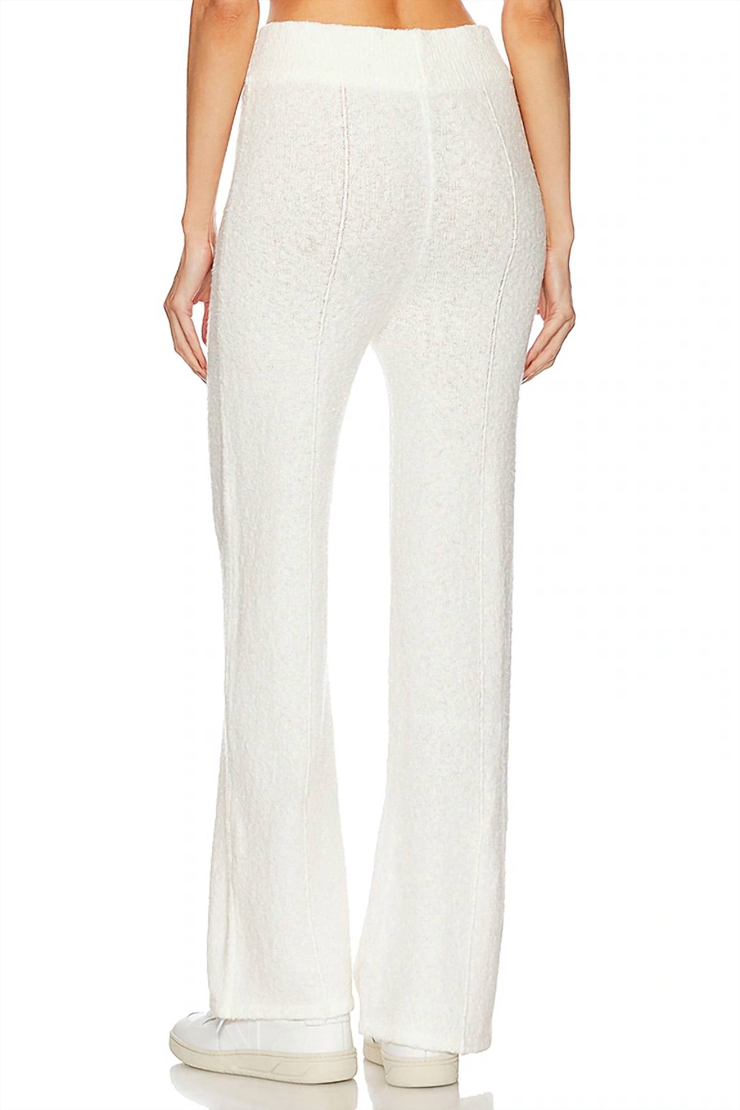 Bobi - Dolly Crop Top And Wide Leg Pants Set
