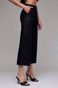 Hidden - Nori Coated Cropped Pant