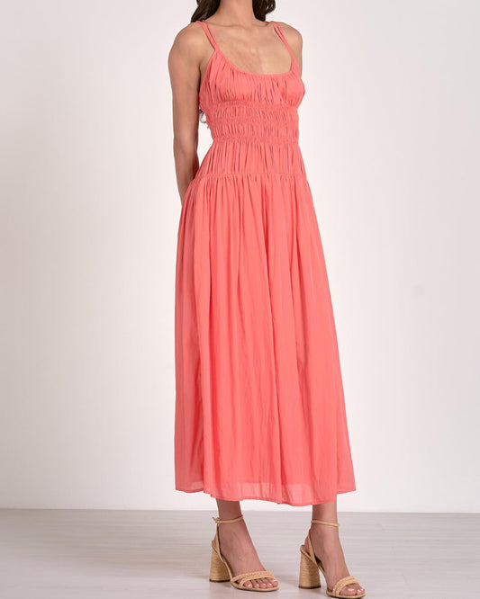 Elan - Vita Ruched Maxi Dress