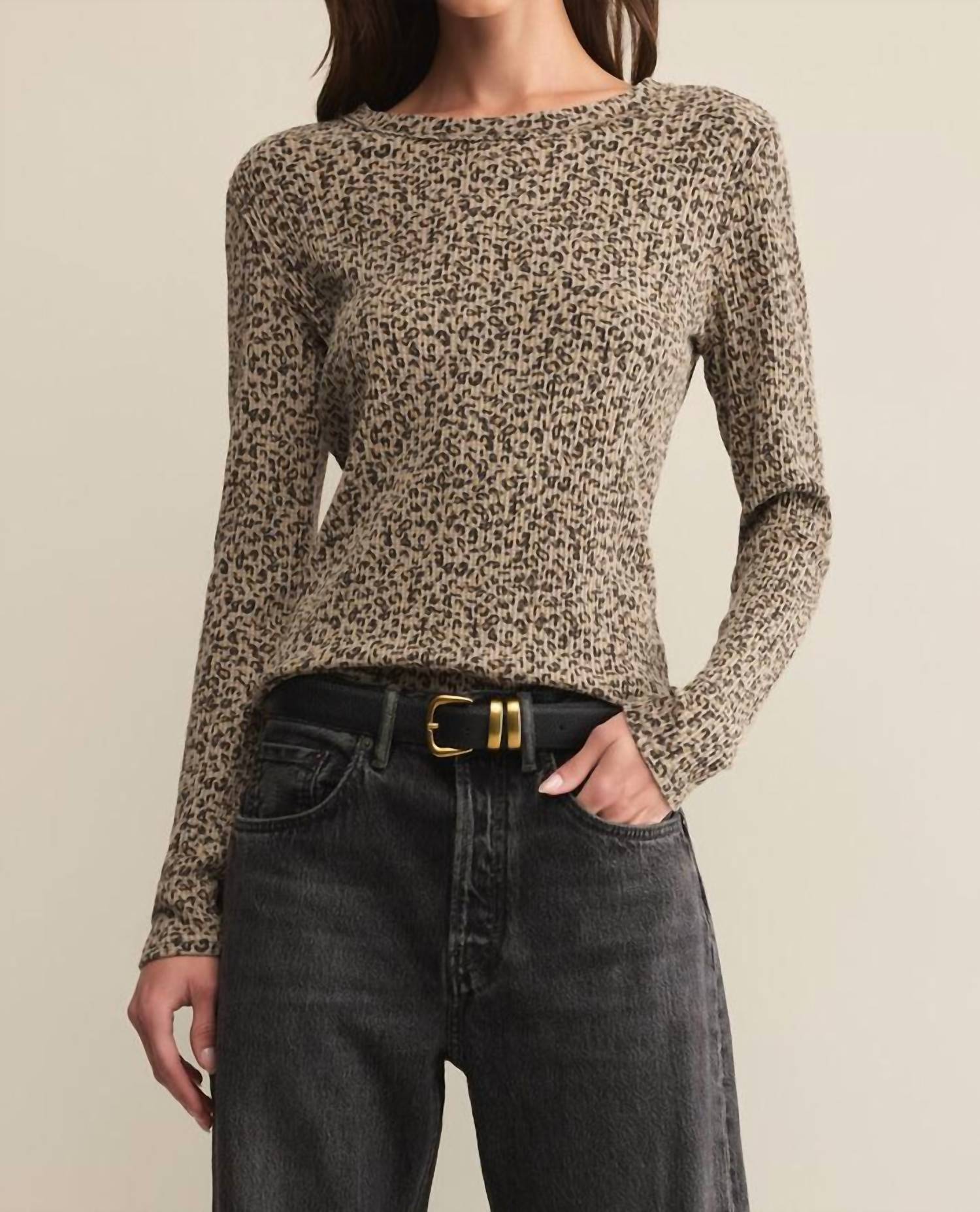 Z Supply - Arlet Animal Mini Thermal Top