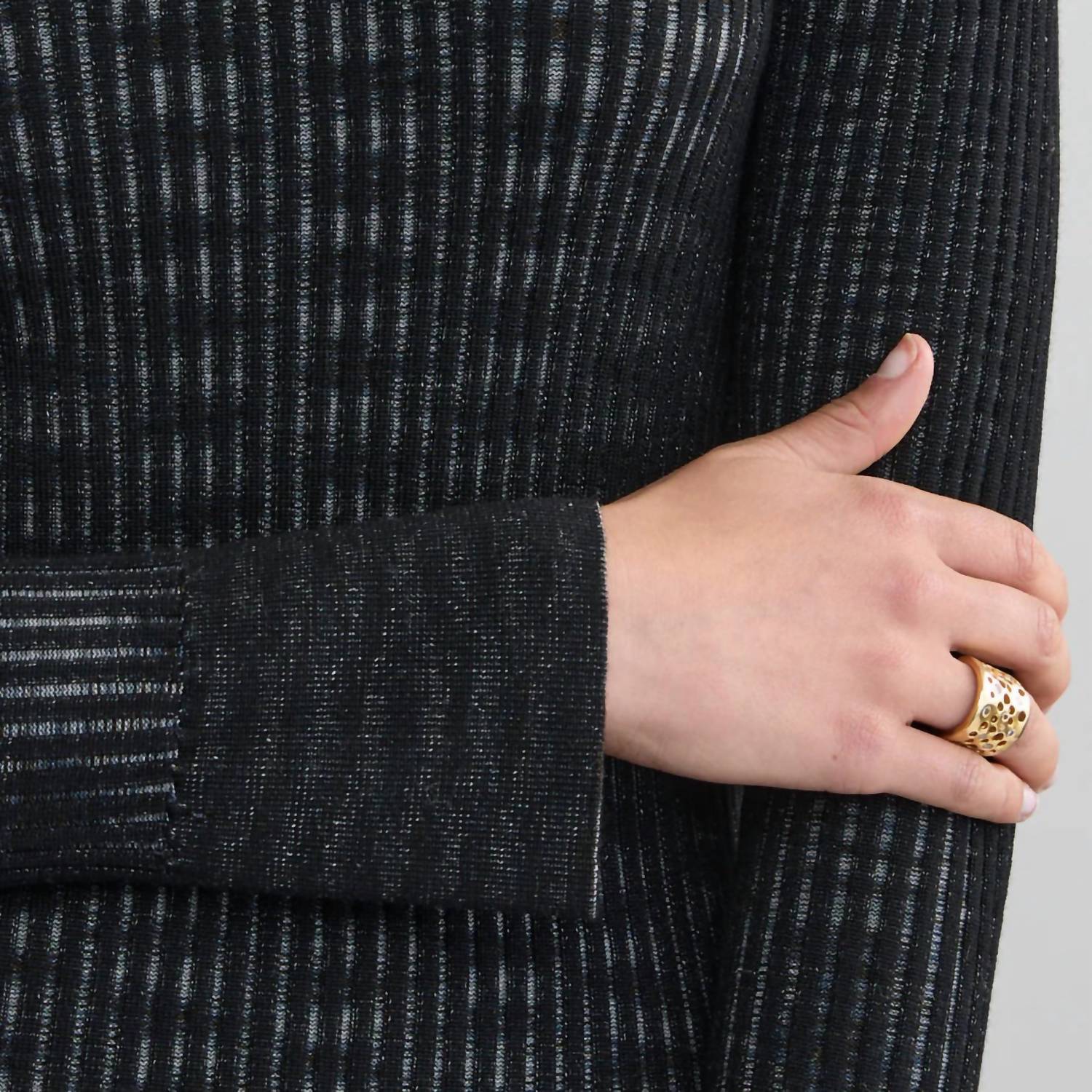 Margaret O'Leary - Plated Turtleneck