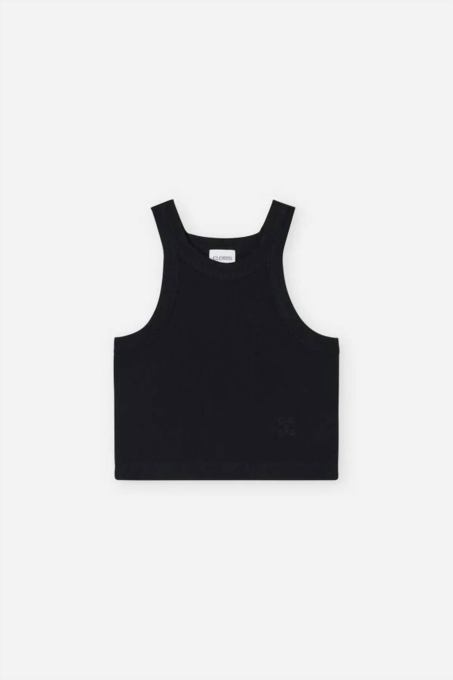 Closed - Cropped Racer Tank