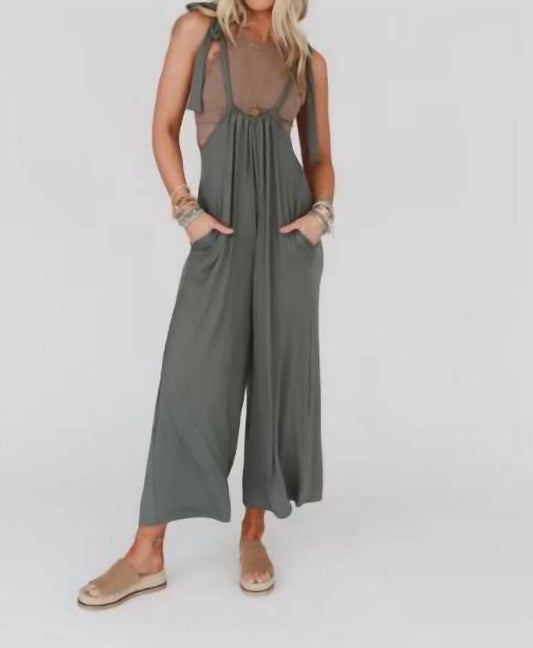 Three Bird Nest - Forever Relaxed Gathered Jumpsuit