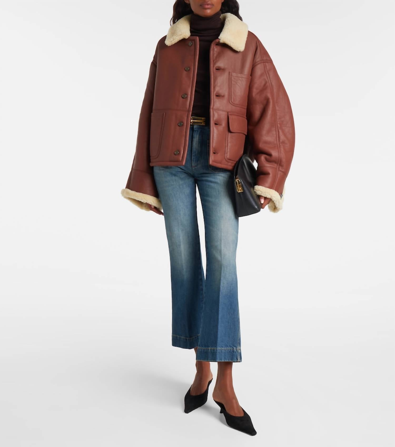 Victoria Beckham - Shearling Workwear Jacket