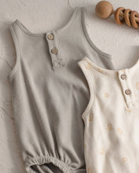 Quincy Mae - Kid's Sleeveless Bubble Onesie