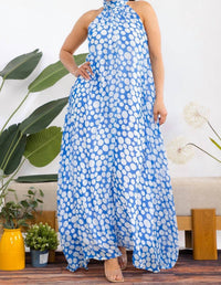 Karen T Design - Polka Dots Halter Jumpsuit
