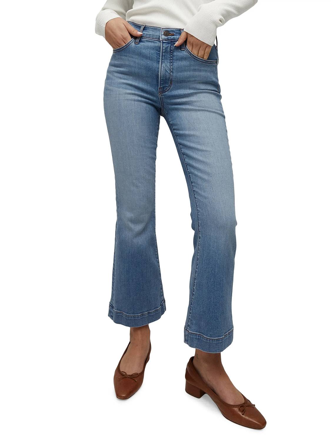 Veronica Beard - Carson ankle flare Jeans