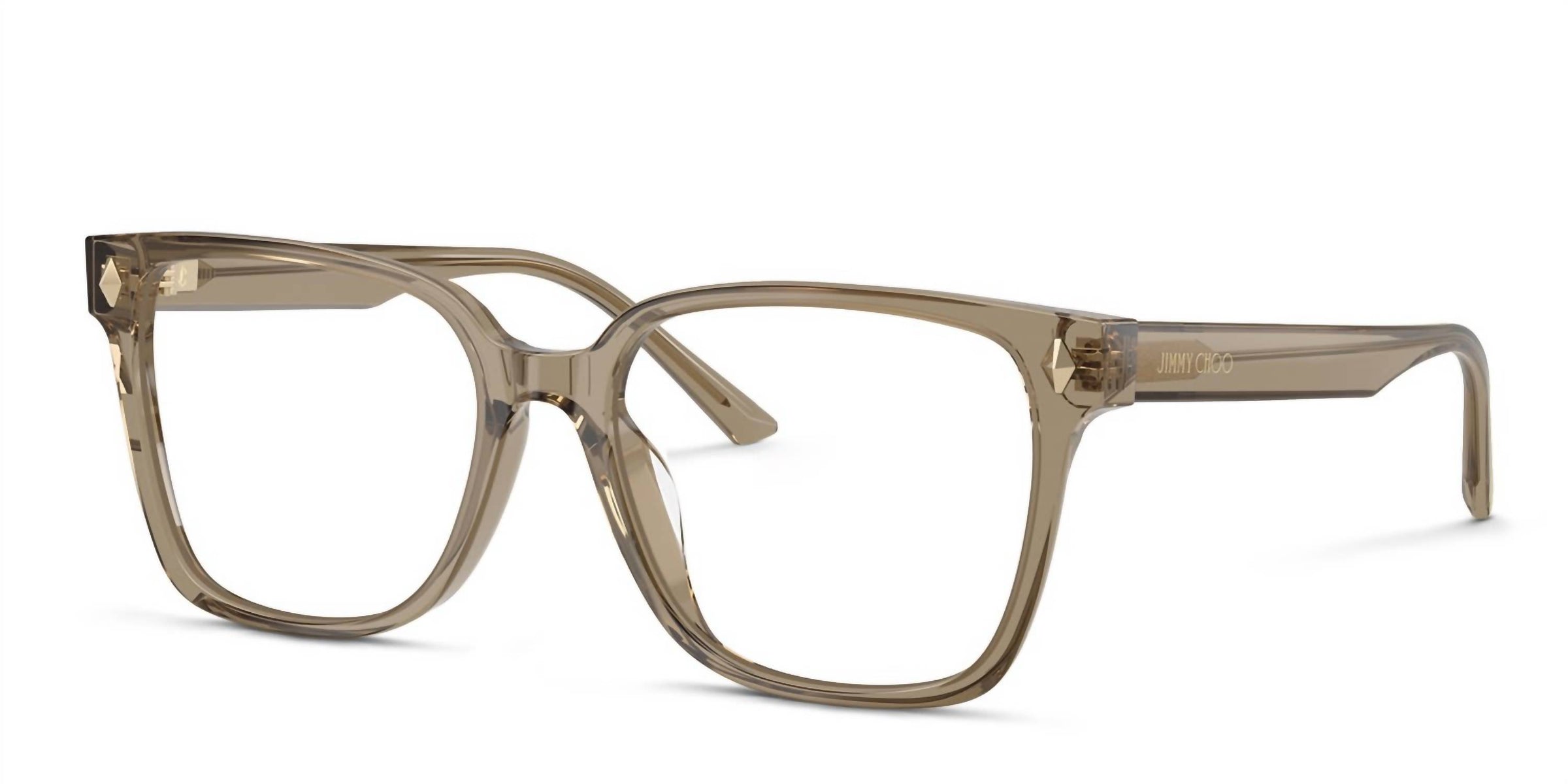 Jimmy Choo - Women's Transparent Prescription Eyeglasses Frame