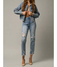 Insane Gene - Puff Sleeve Denim Jacket