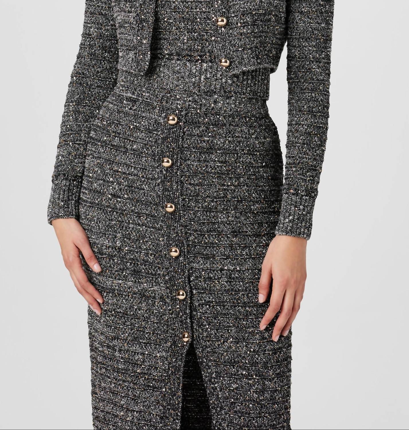 Toccin - Miller Long Sleeve Crew Neck Cardigan
