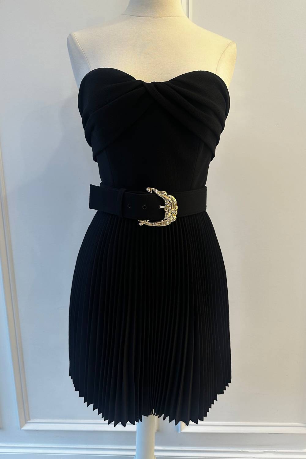 REBECCA VALLANCE Lucine Mini Dress in black - women's dress - view 5