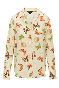 Catherine Gee - Daria French Cuff Silk Blouse