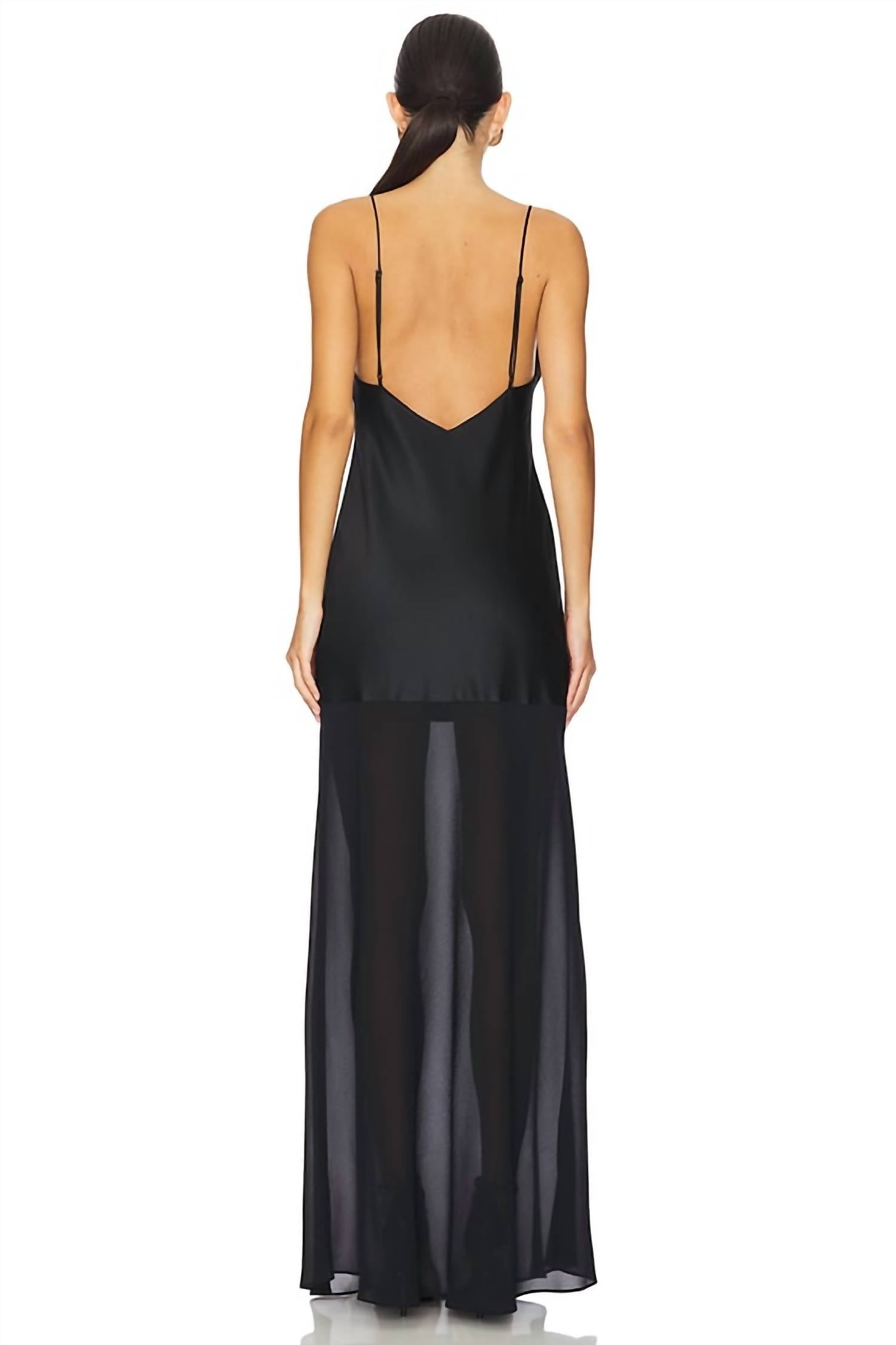 Ser.O.Ya - Vienna Satin Maxi Dress