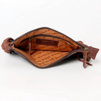 American Darling - Women's High Quality Genuine Full Grain Leather Wristlet