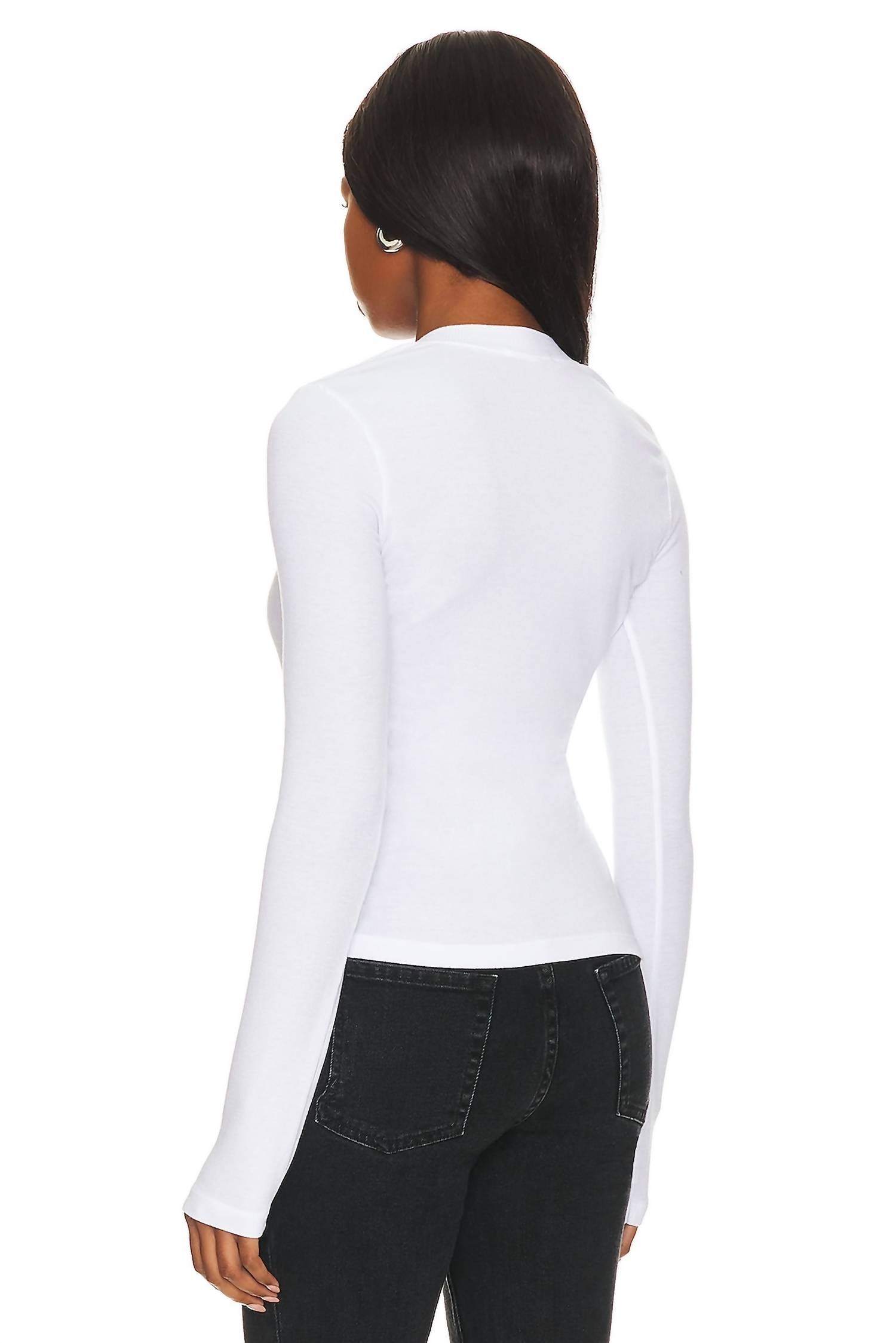 Cotton Citizen - Verona Long Sleeve Henley Shirt