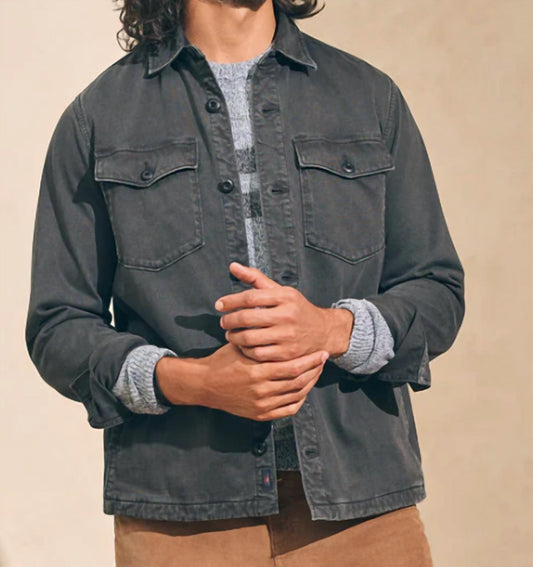 Faherty - Jersey Shirt Jacket