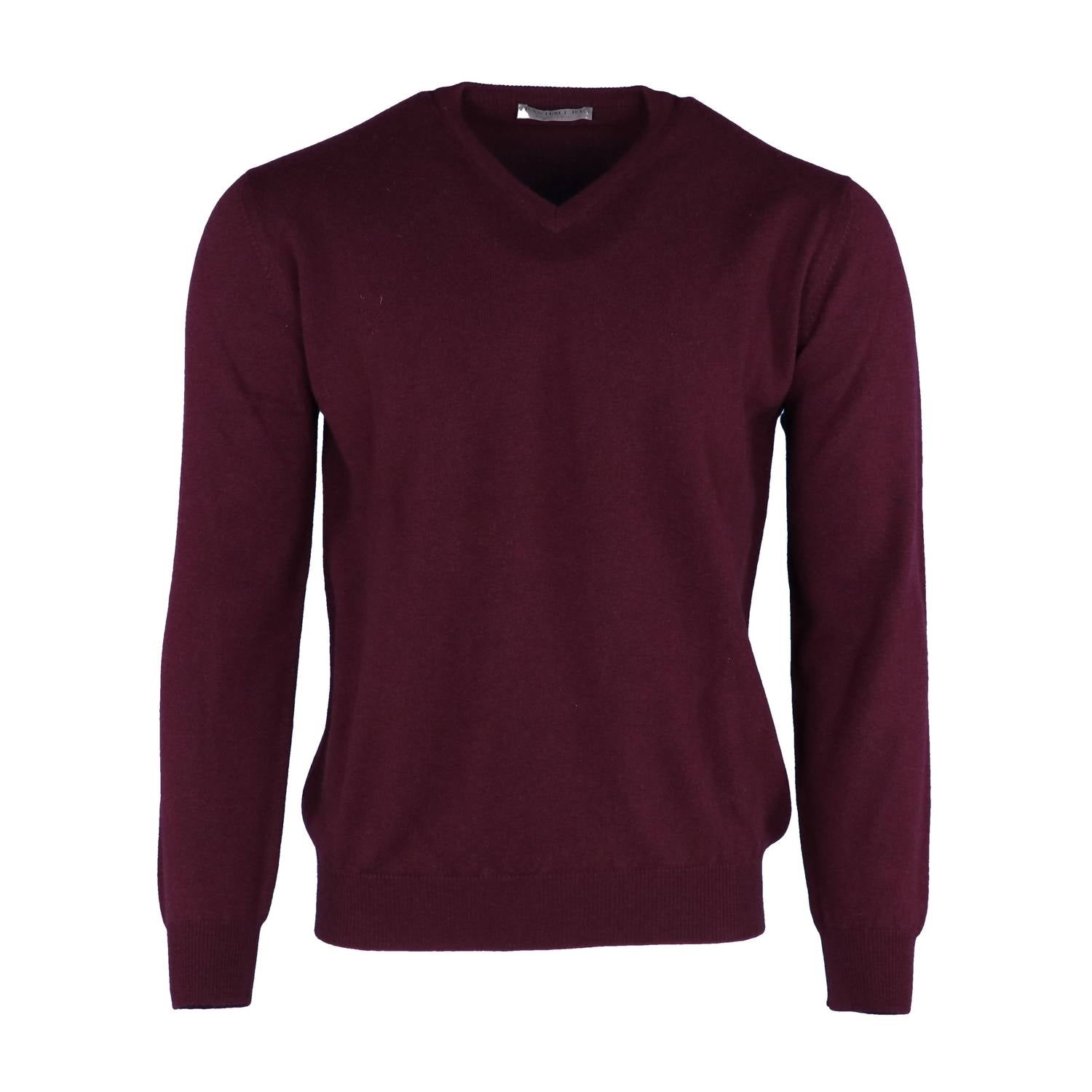 Pashmere - Men's Pure Cashmere V-neck Top