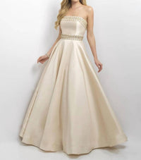 Blush Prom - Mikado Strapless Evening Gown