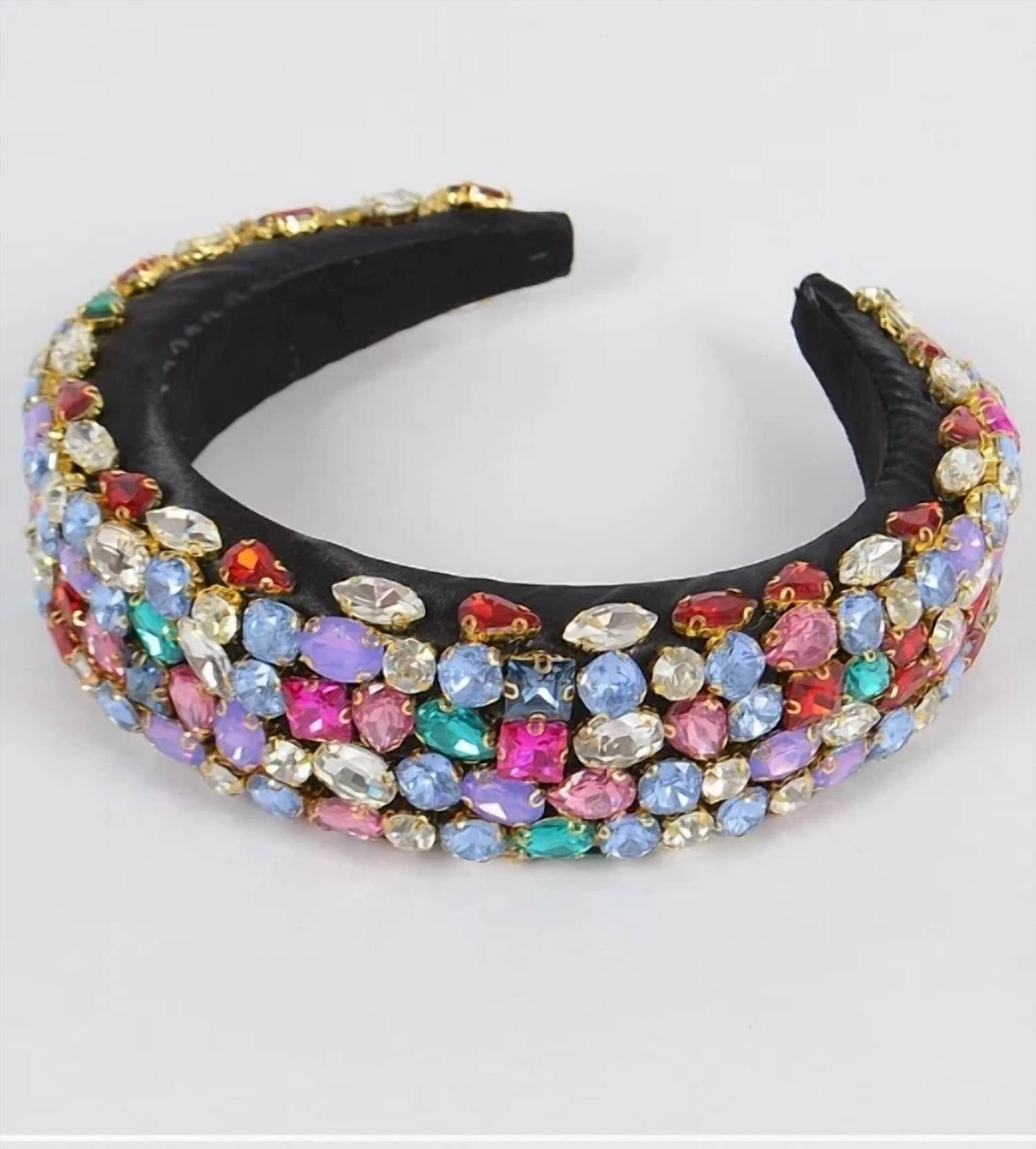 3Am By H&D Accessories - Women's Multi-stone Embellished Headband