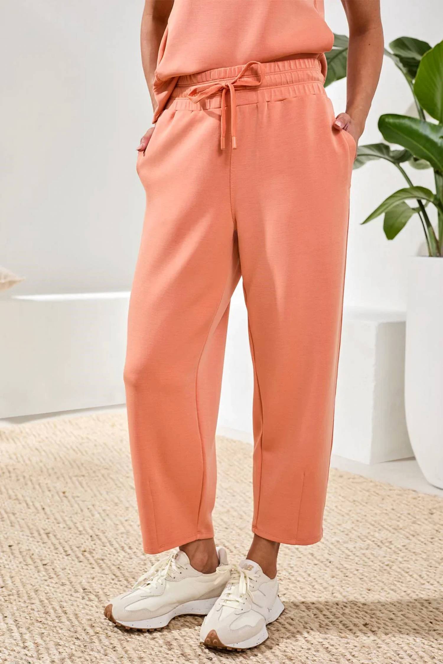 Tribal - Soft Modal Barrel-leg Joggers