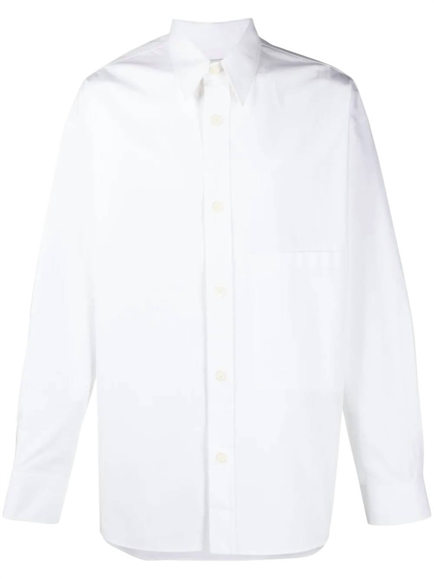 Valentino - Chest Pocket Cotton Shirt