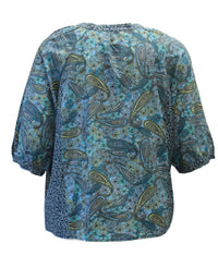 N Touch - Women's Paisley Print Top