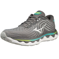 MIZUNO Women's Wave Horizon 6 Running Shoe in gray silver - women's shoe