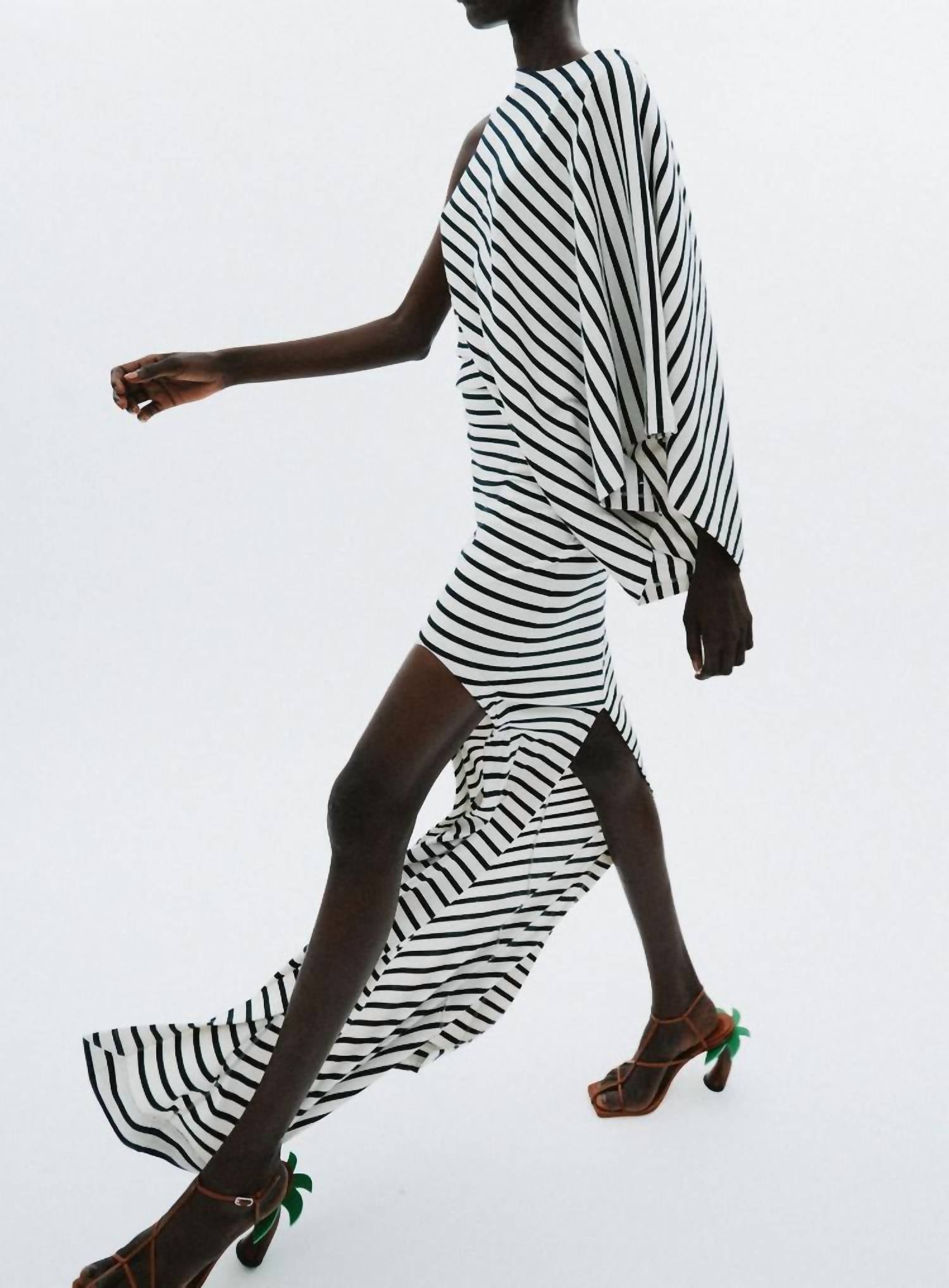 A.W.A.K.E. Mode - Jersey Dress With Pencil Skirt