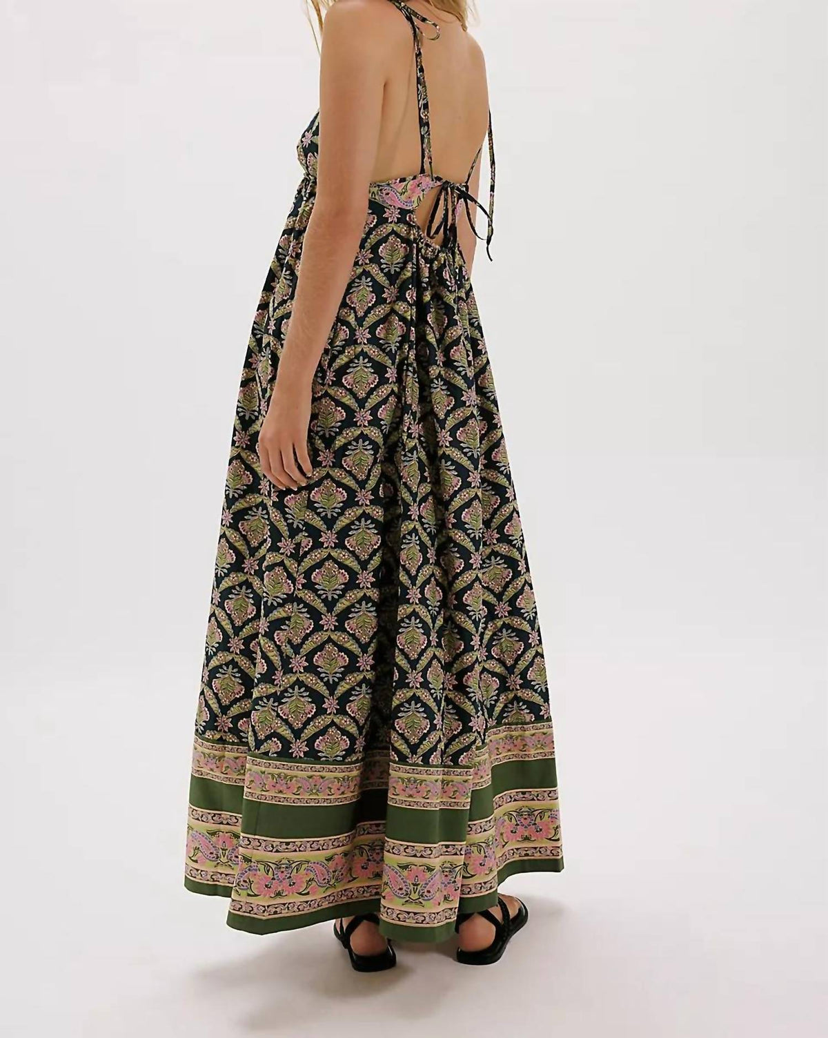 Free People - Sorrento Stroll Printed Midi Dress