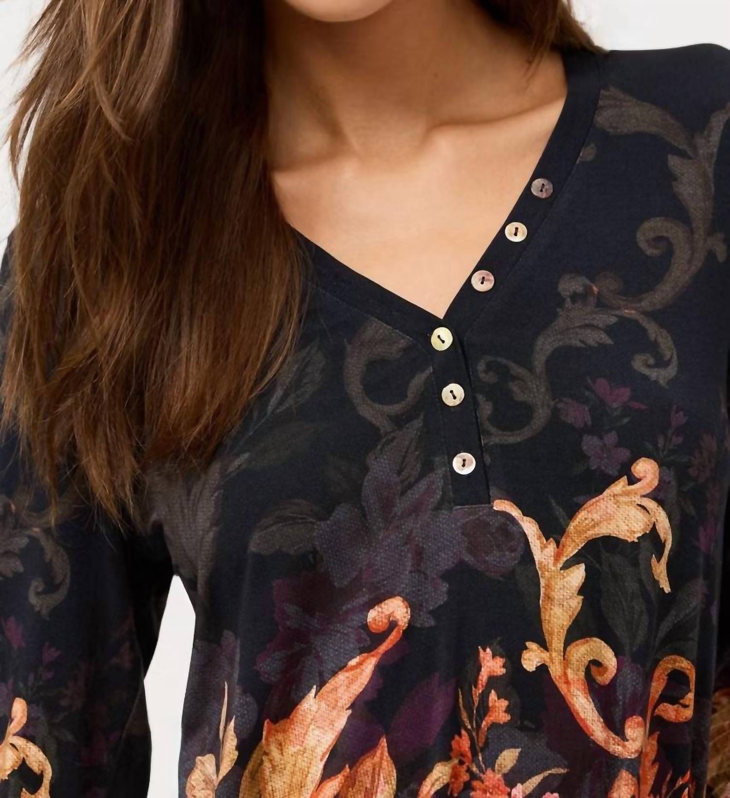 Johnny Was - Janie Favorite Henley Top