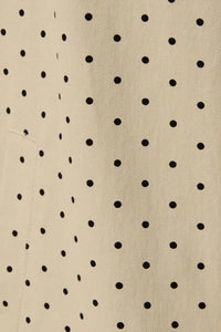 Le Lis - City Girl Polka Dot Trench Coat