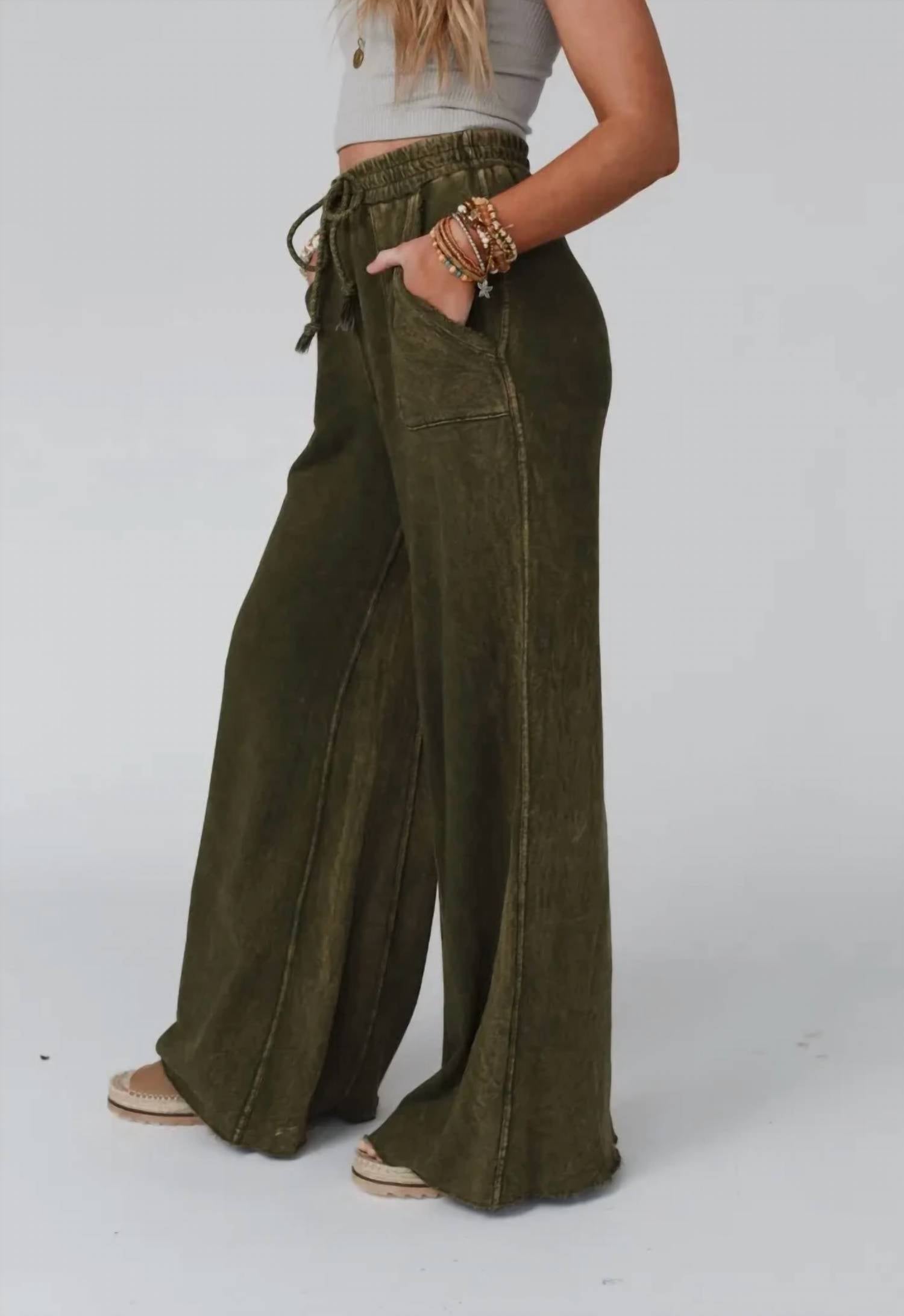 Three Bird Nest - Relaxing Wide Leg Robin Pants
