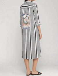Vilagallo - Dolce Far Niente Shirt Midi Dress