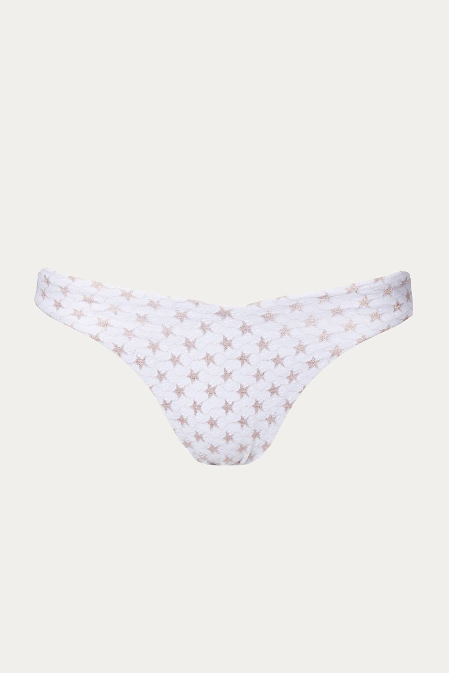 SARAH PRINTED LACE BIKINI BOTTOM