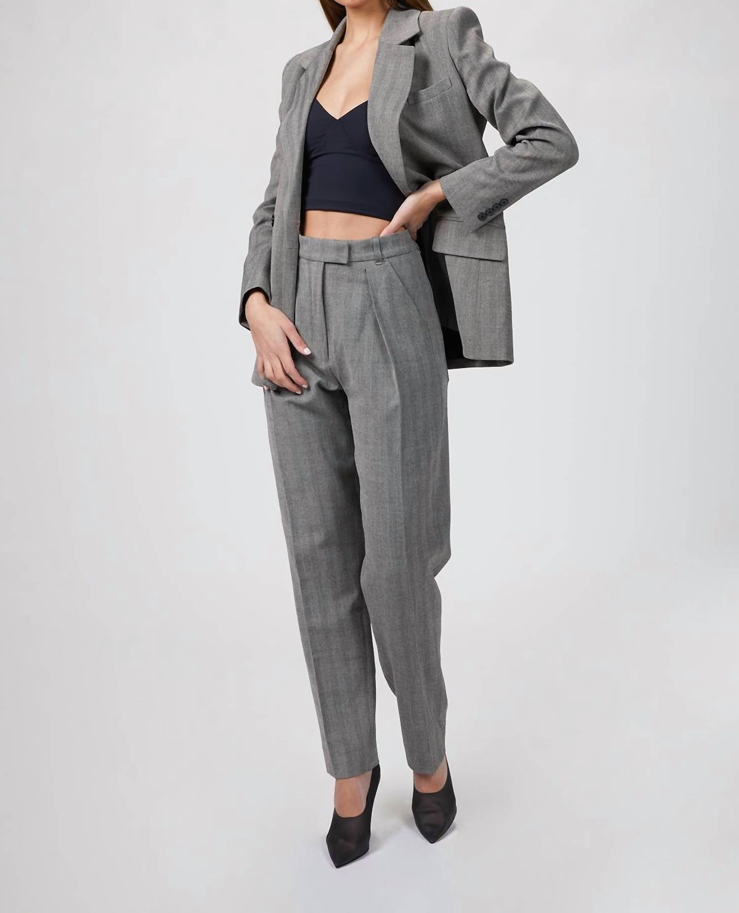 HERRINGBONE JACKET