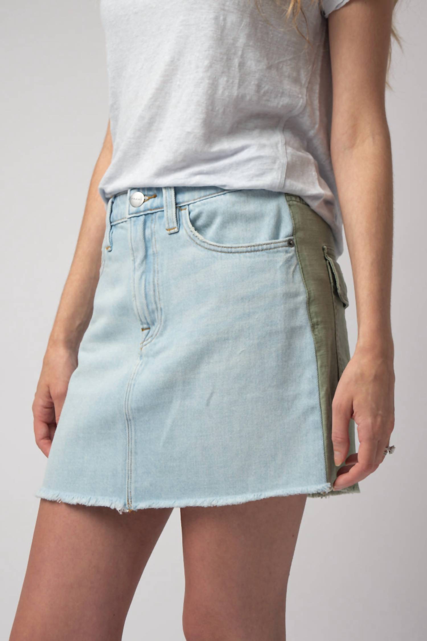 Frame - Le Mini Cargo Mix Skirt